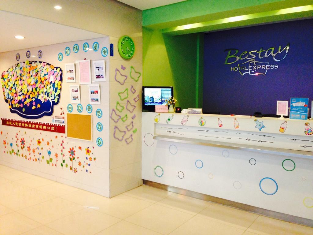 Bestay Hotel Express Nanjing Xinjiekou Exterior foto